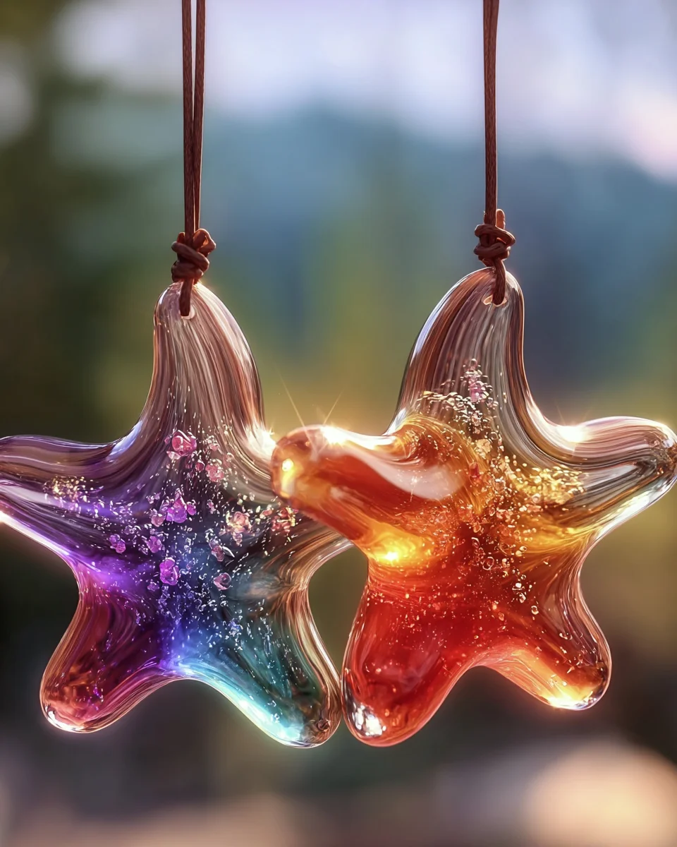 Crayon Stars Suncatchers