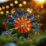 DIY Firework Suncatcher