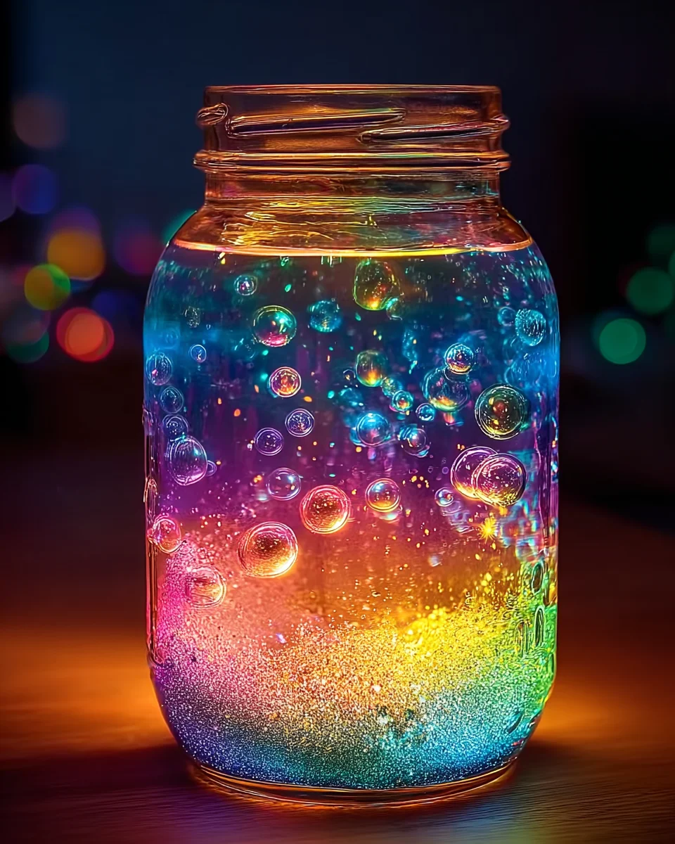 DIY Glowing Bubble Lamps