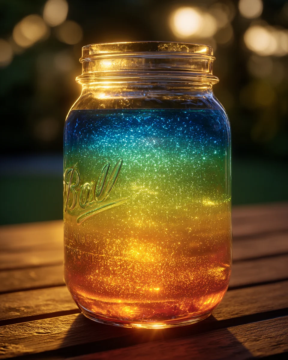 Fireworks in a Jar