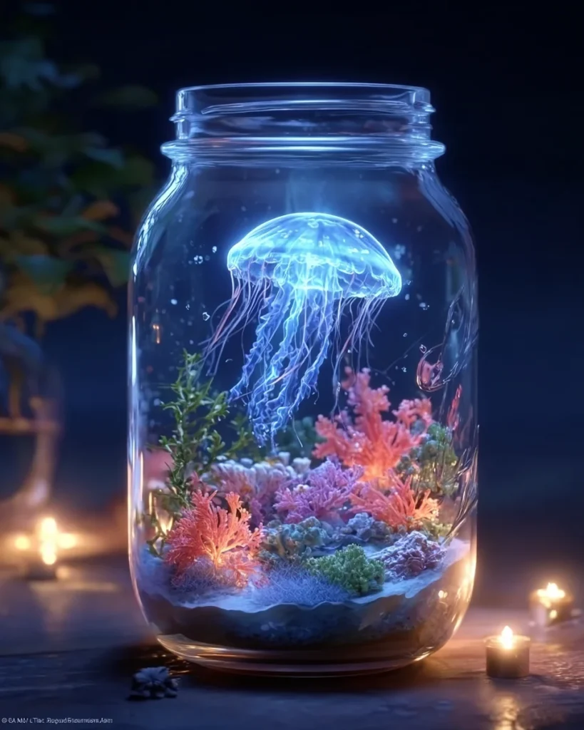 codinofouad httpss.mj .runFE63QBT3 3U A glowing jellyfish floa e3460dd1 4d78 406c 84fa b468c7cab86f 0