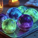 Glowing Moon Rocks