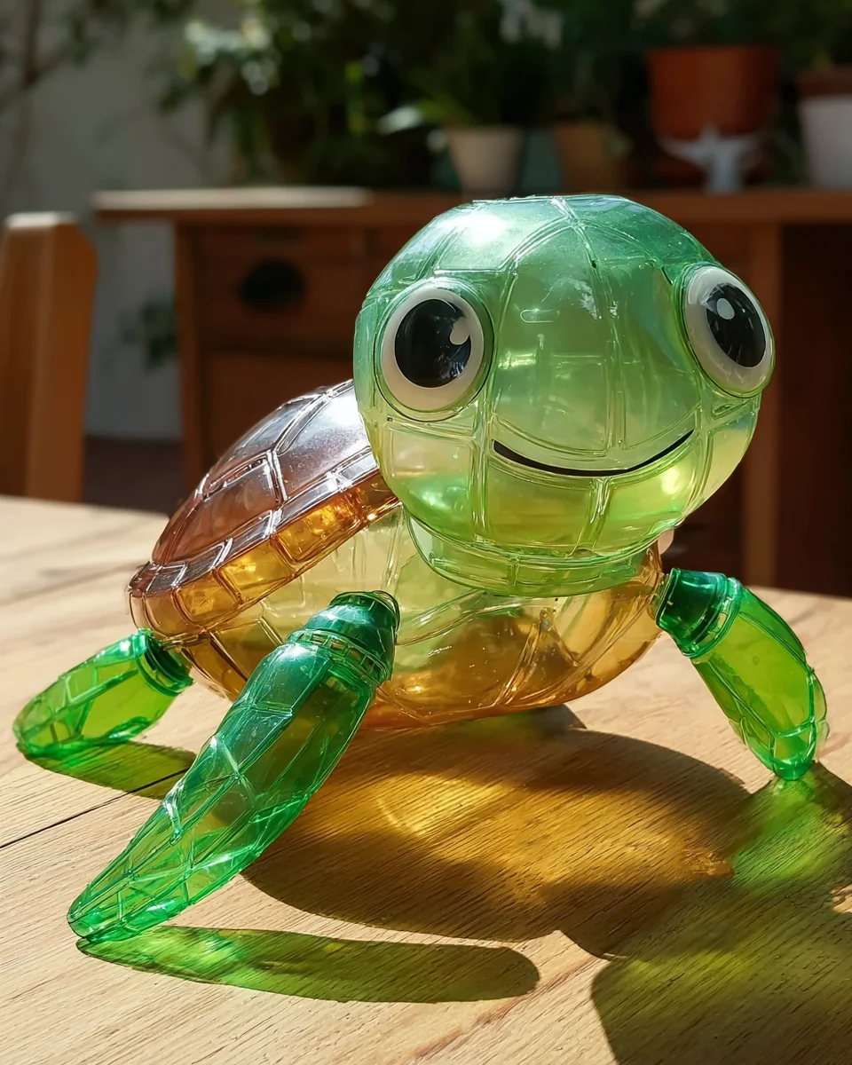 DIY Plastic Bottle Turtle