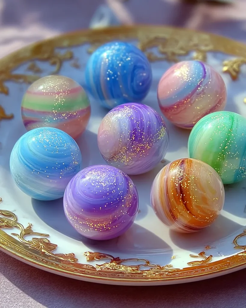 Swirl Glowing Bounce Balls