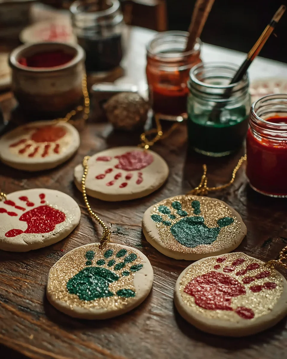 Salt Dough Handprint Ornaments: Create Cherished Crafts!