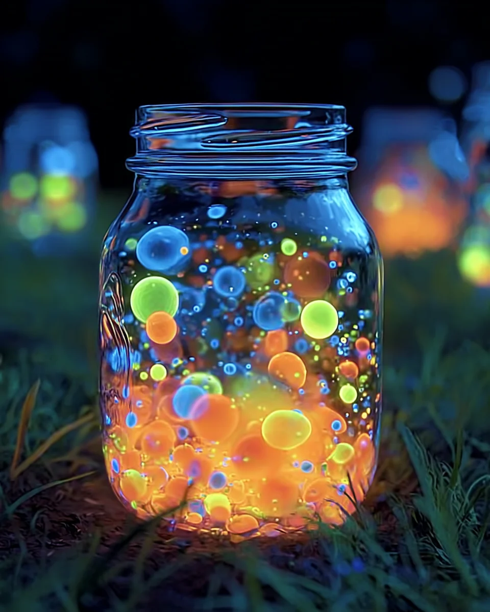 Glow-in-the-Dark Bubbles
