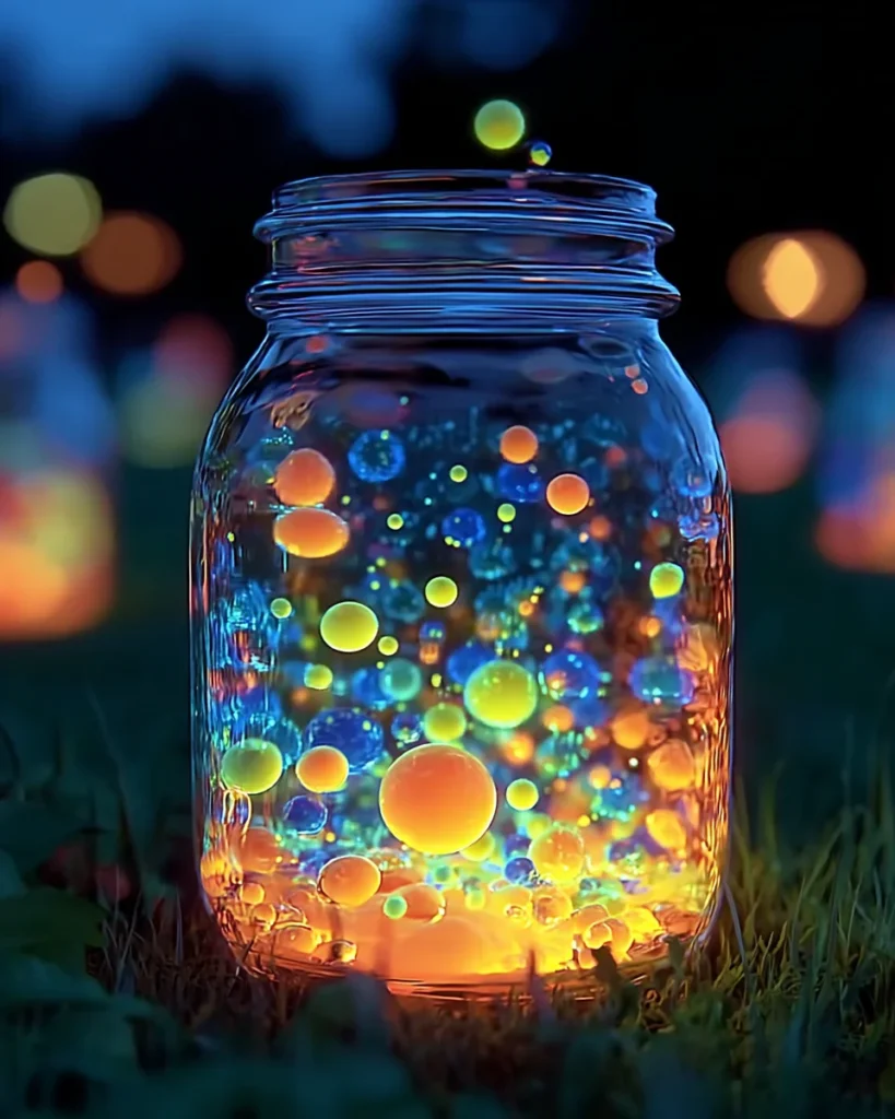 Glow-in-the-Dark Bubbles