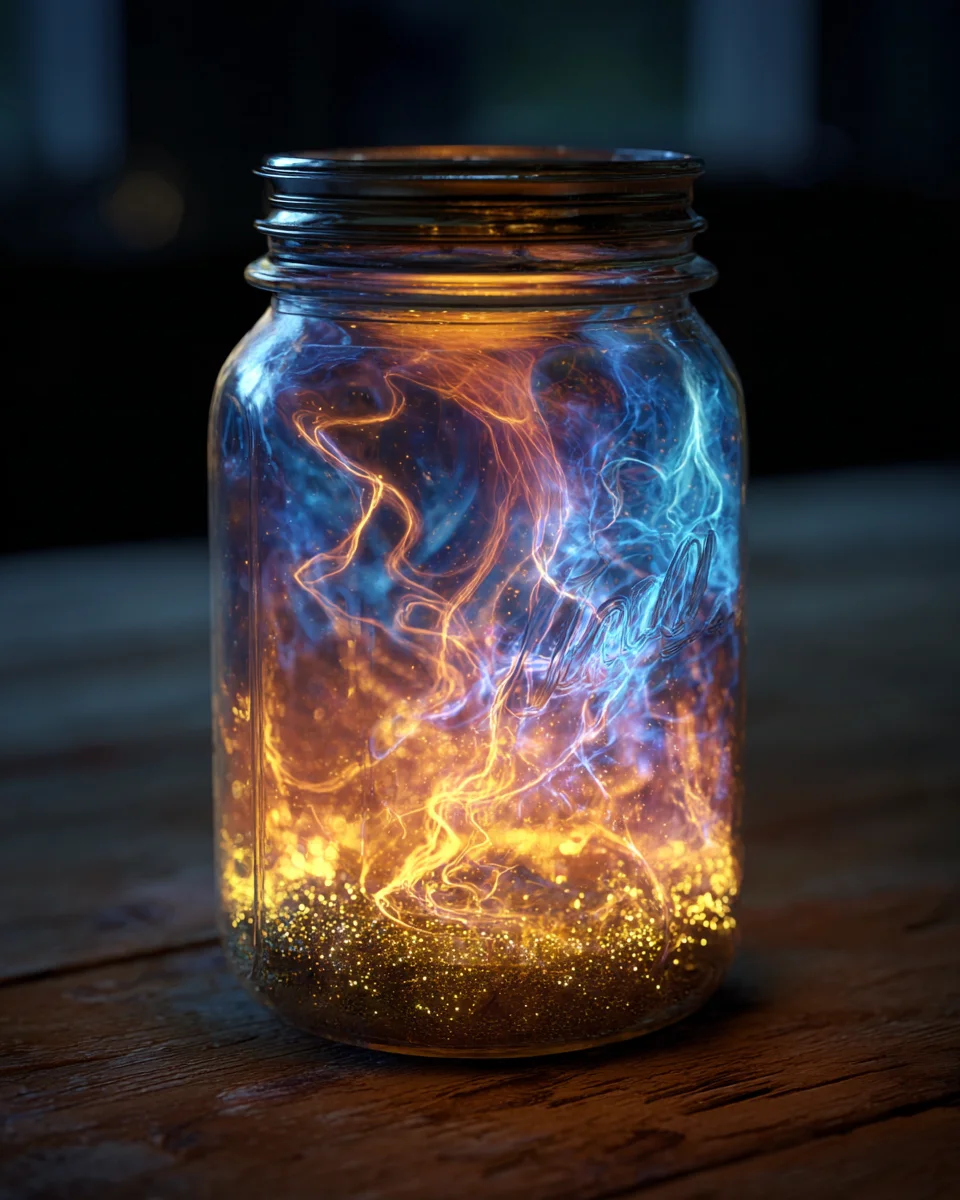 Fire & Ice Reaction in a Jar