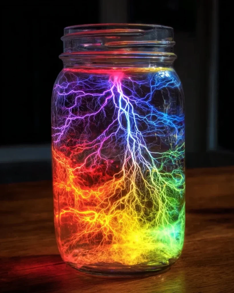 DIY Flash Flood Rainbow Jar