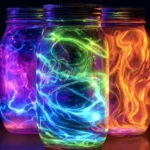 Rainbow Shockwave Glow Jars