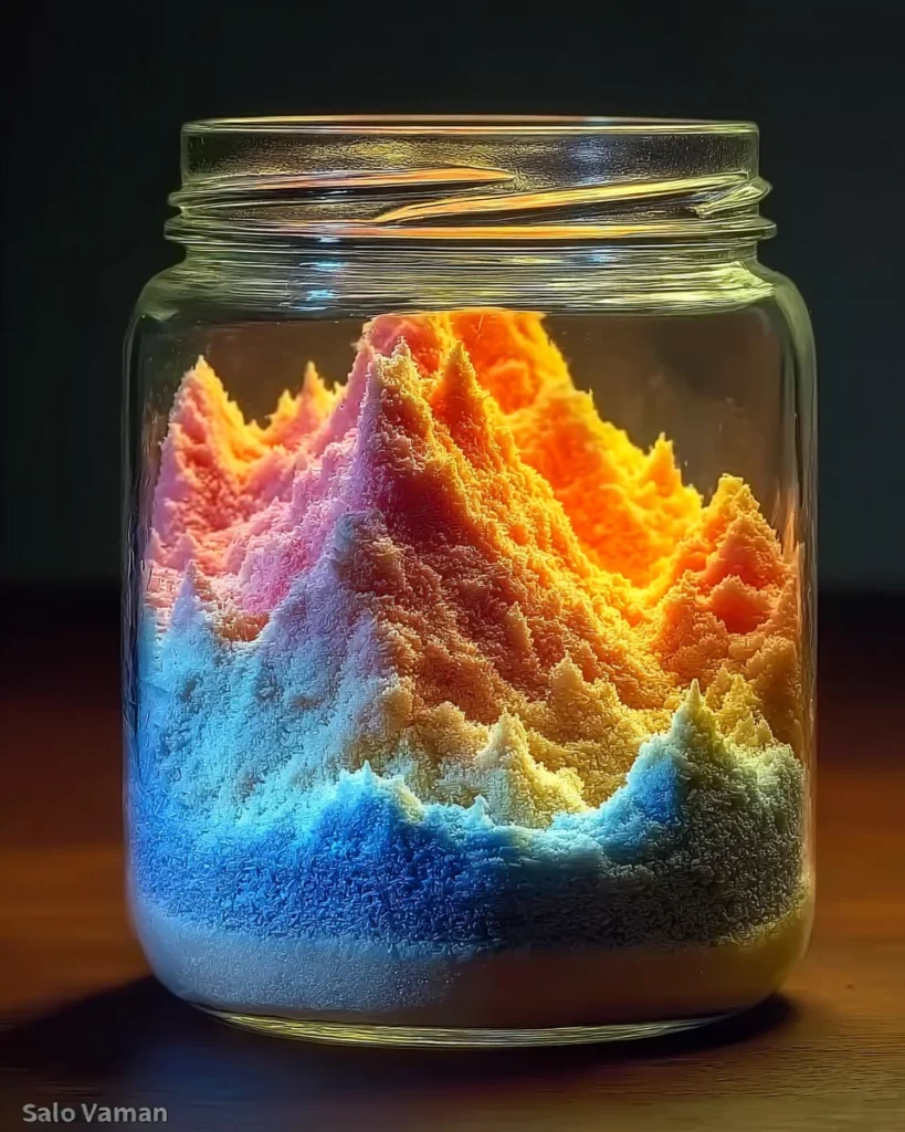 Salt Volcano Experiment