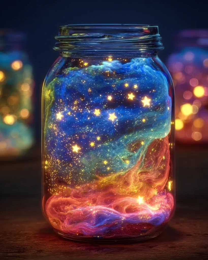Underwater Fireworks Jar