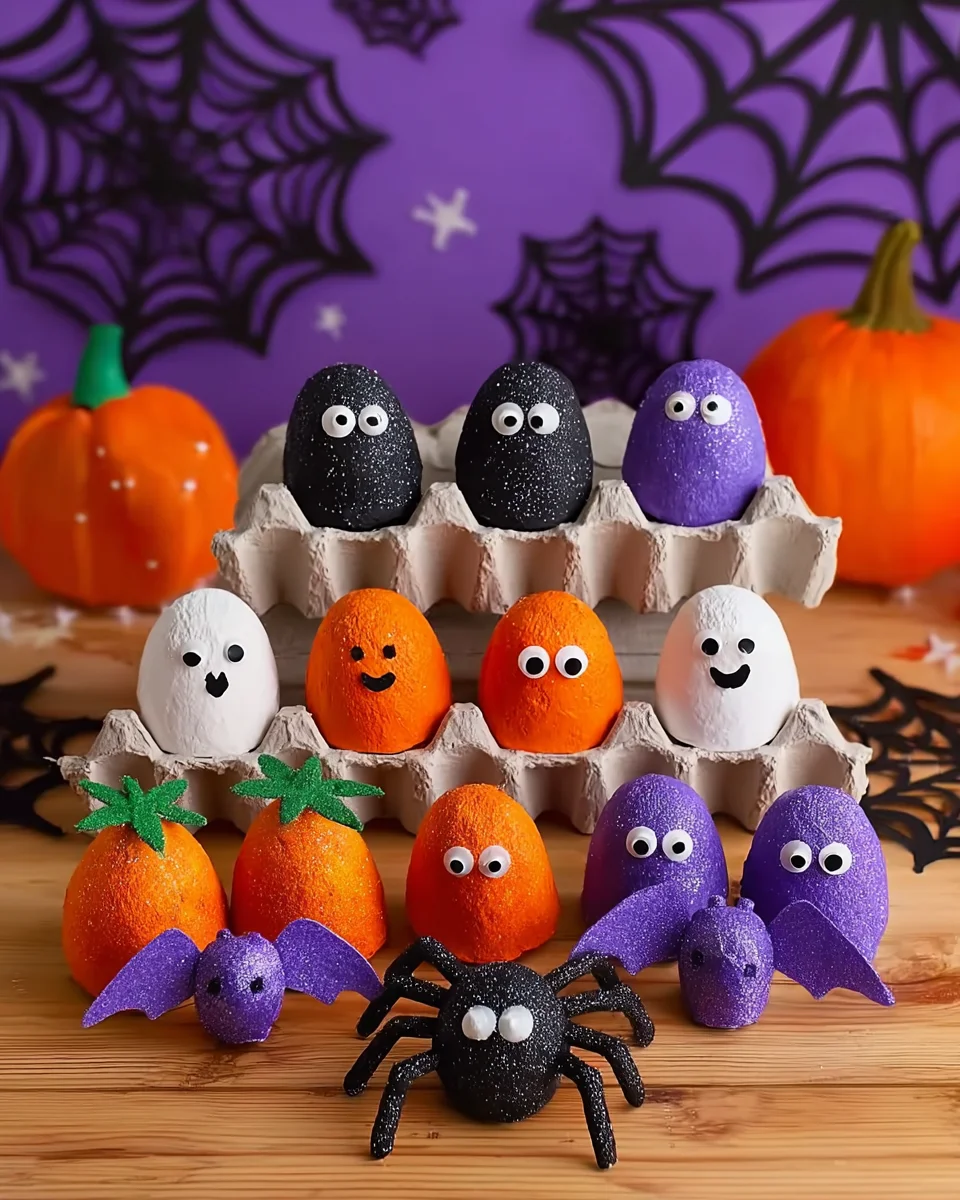 Egg Carton Halloween Crafts: Fun Ideas for Kids!