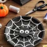 Paper Plate Spider Web
