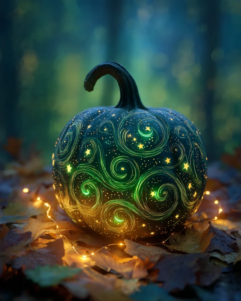 Glow-in-the-Dark Pumpkins at Home for Halloween