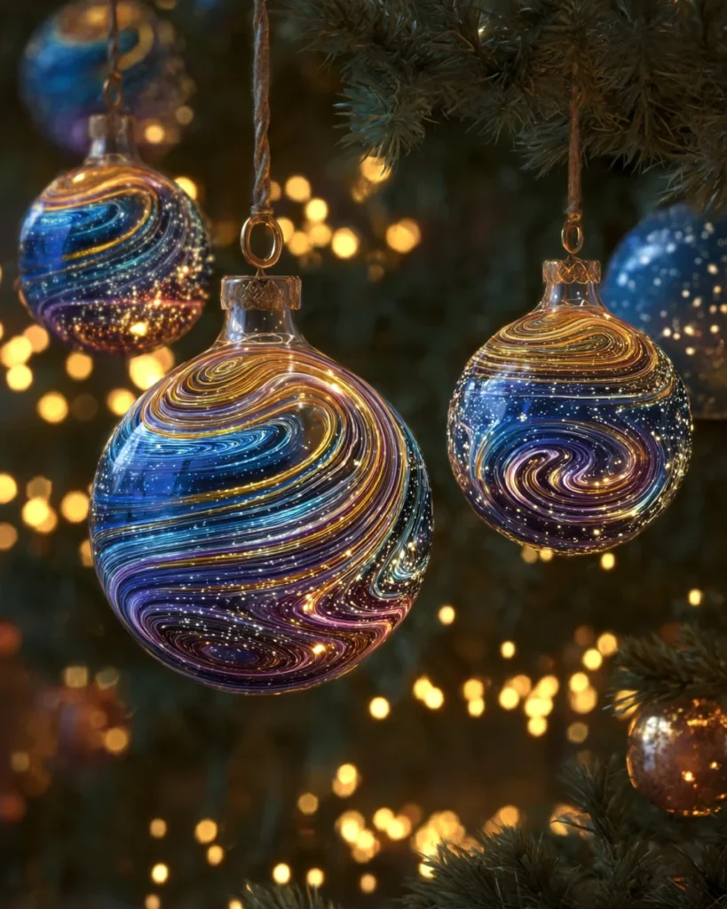 Make Your Own Baking Soda Galaxy Ornaments at Home Now!