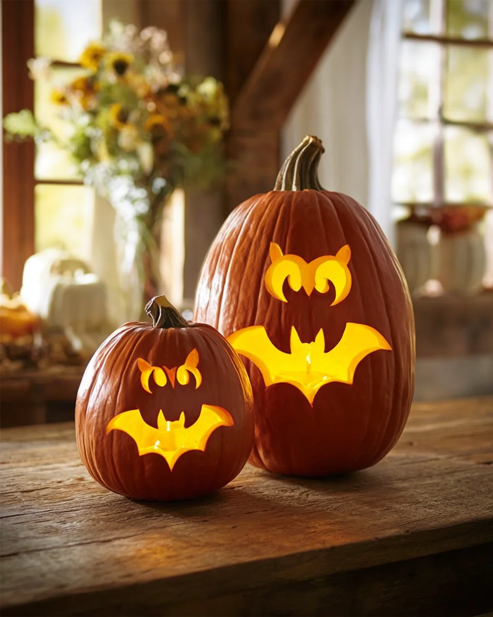 Pumpkin stencils transform your Halloween decor creatively!