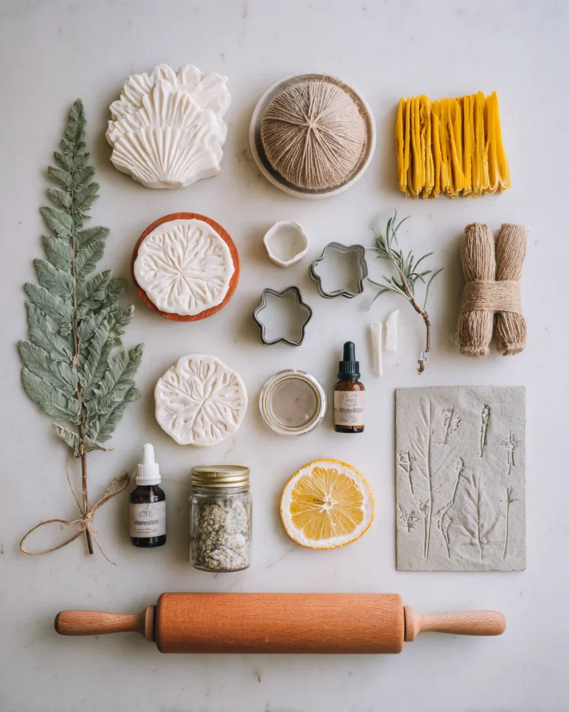 codinofouad flat lay of fresh Materials for 1 cup air dry cla 32d54c1f f6aa 4589 8ee5 d2f28a0fb348 0