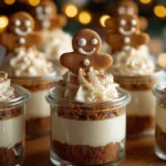 No-Bake Gingerbread Cheesecake Cups