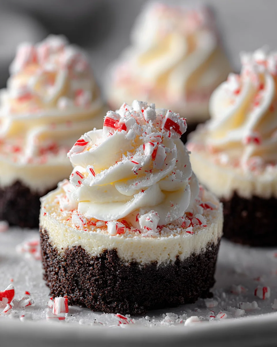 Delightful Peppermint Cheesecakes