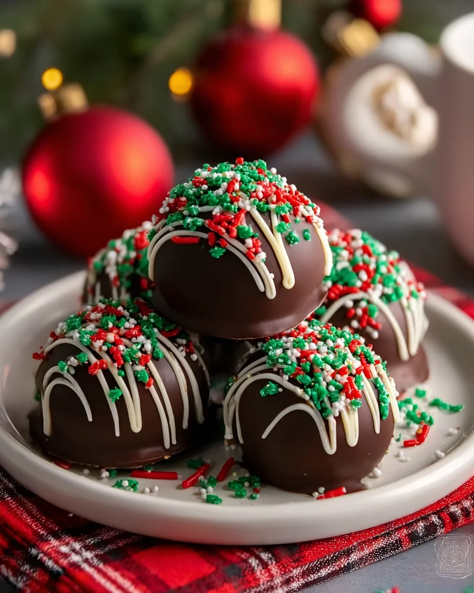 Christmas Oreo Balls
