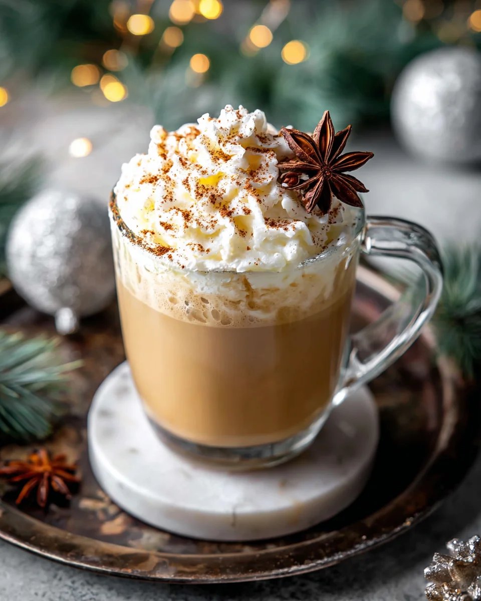 Eggnog Latte (Starbucks Copycat): Creamy Festive Indulgence!