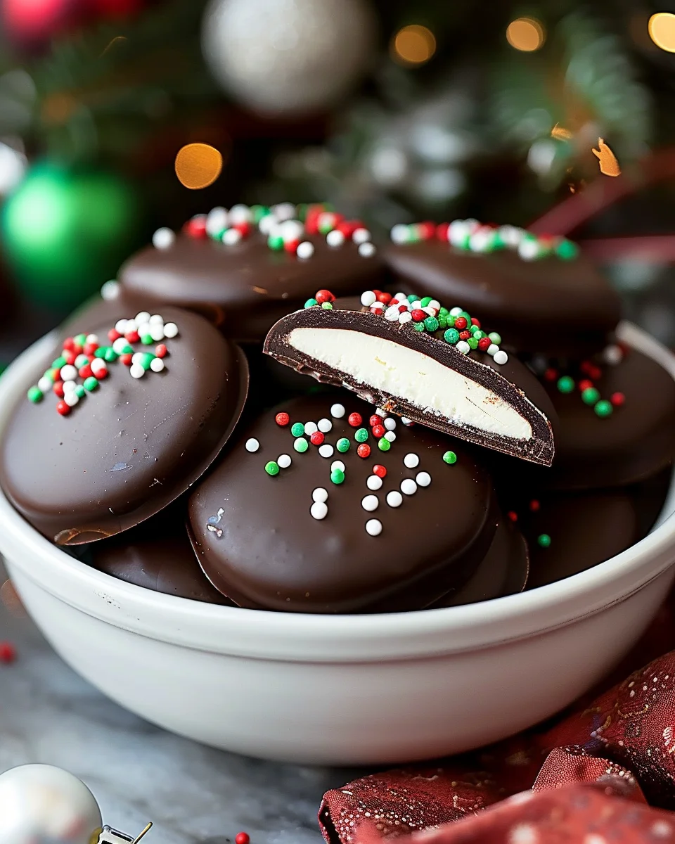 Irresistible Homemade Peppermint Patties