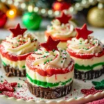 Jolly Mini Christmas Cheesecakes