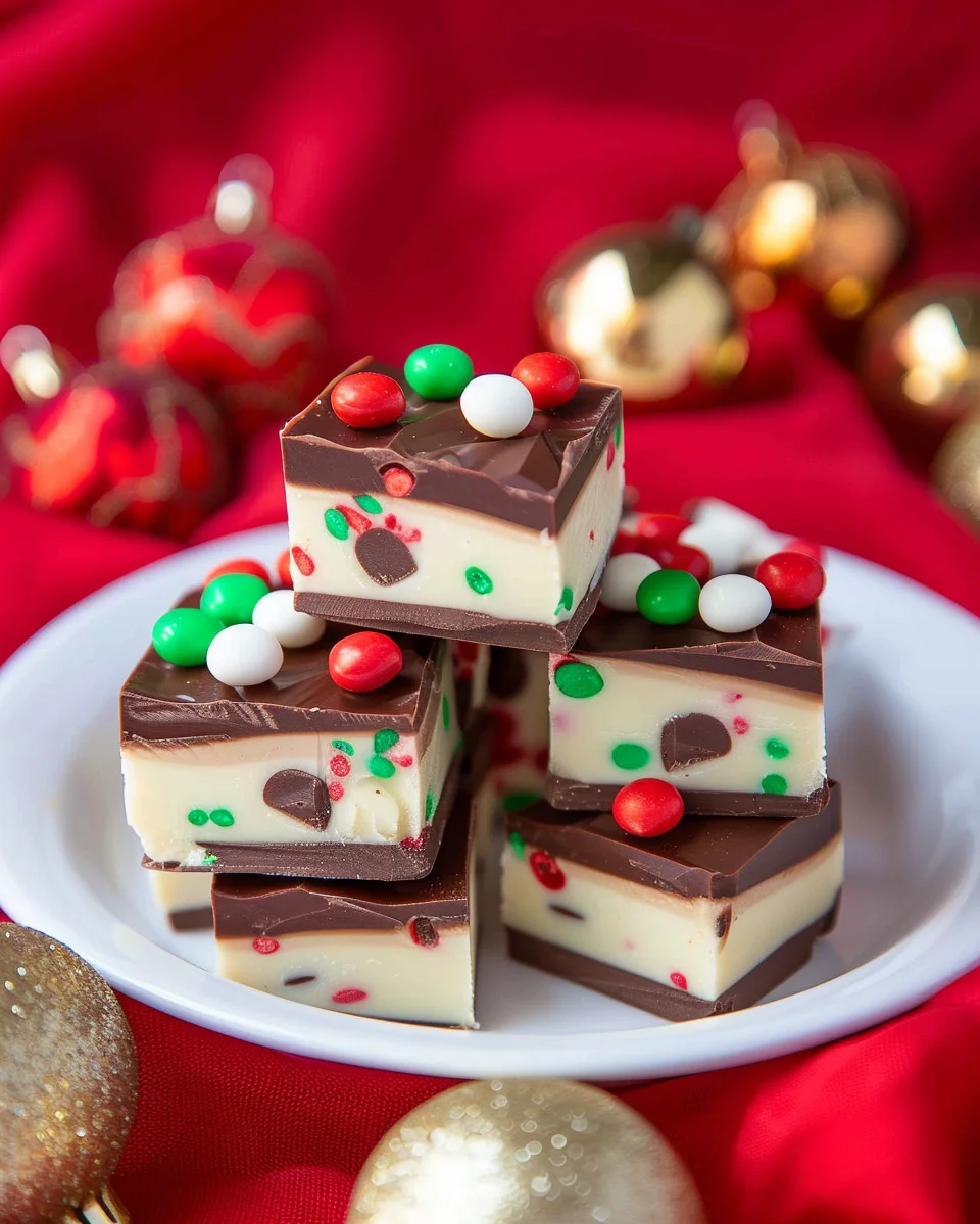 Double Chocolate Christmas Fudge