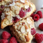 Raspberry Almond Scones Soft