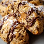 Peanut Butter Chocolate Swirl Scones
