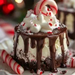 Indulgent Hot Cocoa Peppermint Cheesecake Bites