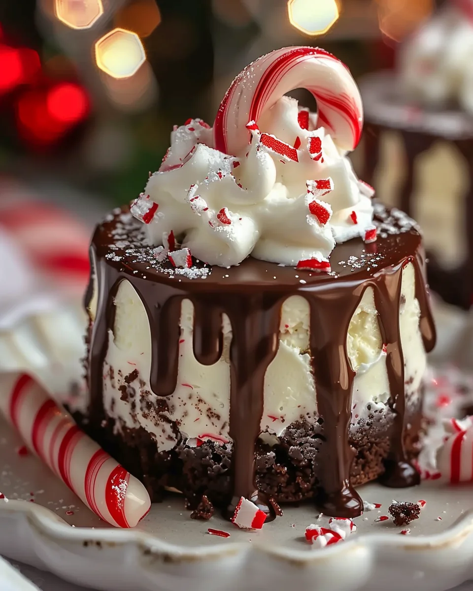 Indulgent Hot Cocoa Peppermint Cheesecake Bites
