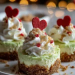 Grinch Cheesecake Bites