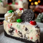 Christmas Oreo Cheesecake