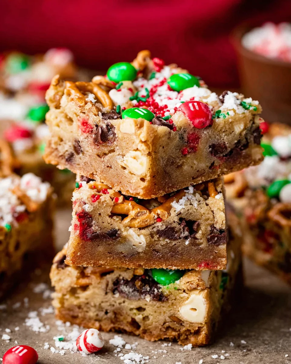 Santa’s Trash Cookie Bars
