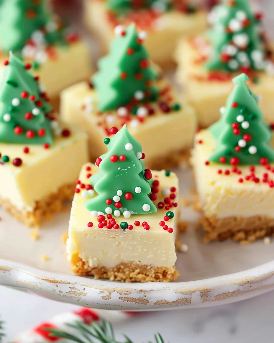 Christmas Cheesecake Bites
