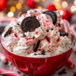 Christmas Candy Cane Oreo Fluff