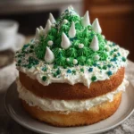 Christmas Tree Cake Fluff