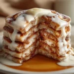 Cinnamon Roll Pancakes