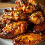 Sticky Pineapple-Teriyaki Chicken Wings