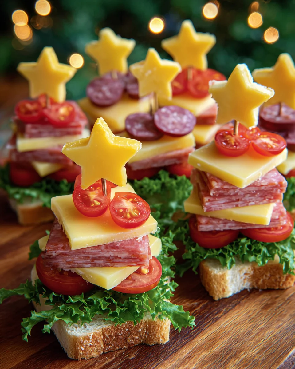 Christmas Tree Star Bites