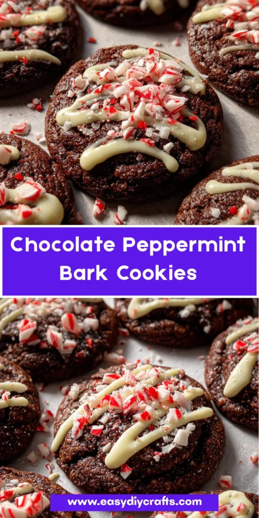 Chocolate Peppermint Bark Cookies 5 Your paragraph text 2
