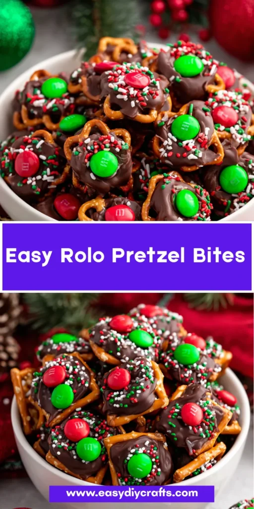 Easy Rolo Pretzel Bites 5 Your paragraph text 6