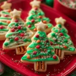 M&M’S® Christmas Tree Cookies: Crispy, Creamy Holiday Joy!