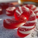 Candy Cane Fireball Gummies
