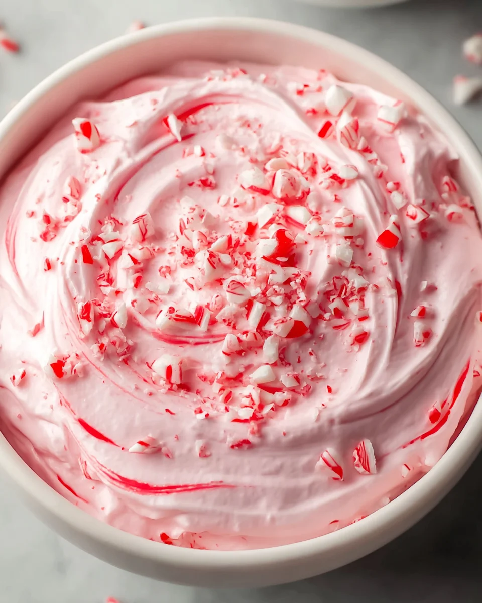 Festive Peppermint Dessert Dip