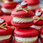 Delightful Santa Claus Macarons