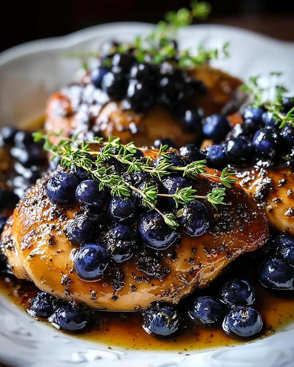 Best-Ever Blueberry Thyme Chicken