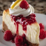 Lemon Raspberry Cheesecake